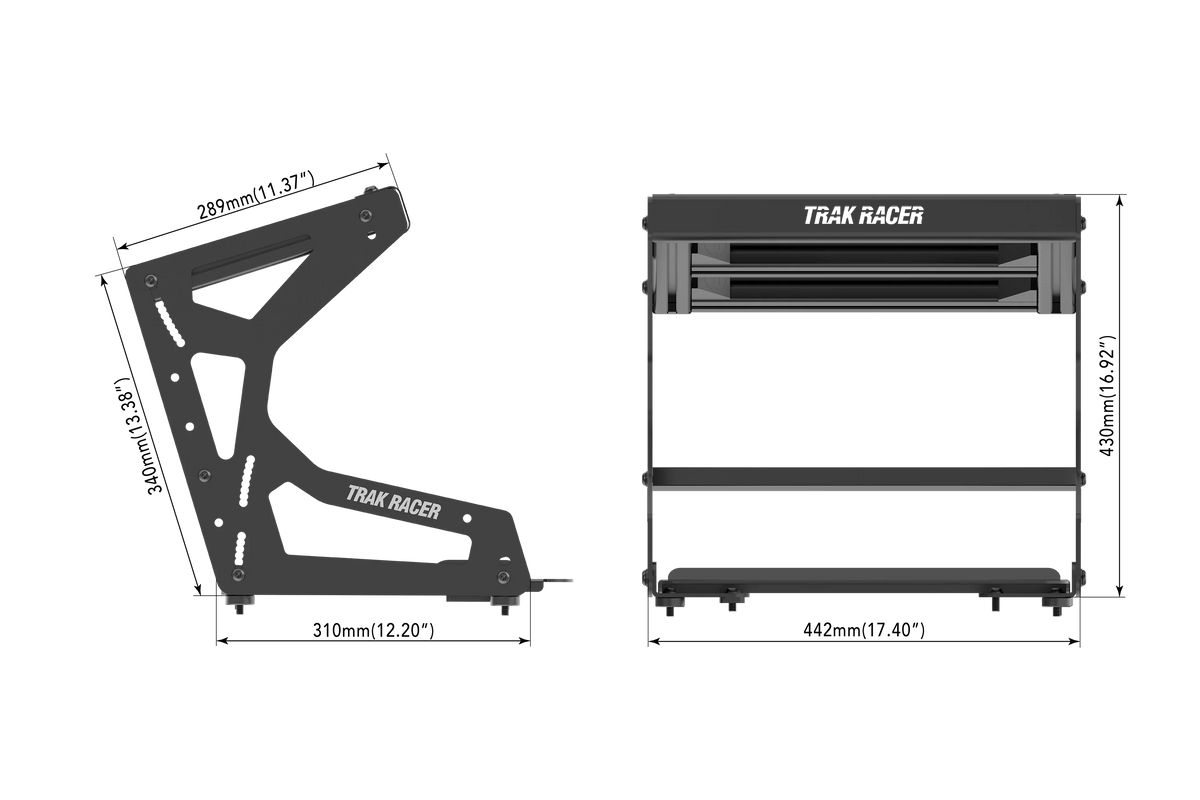 Trak Racer Universal Pro Inverted Pedal Mount System