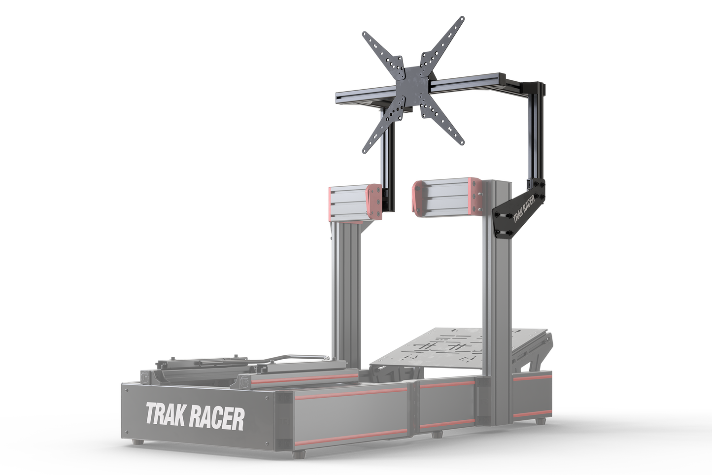 Cockpit-Mounted Single Monitor Stand (Lite) — Compact Monitor Mount for Sim Racing & Flight Sim Rigs