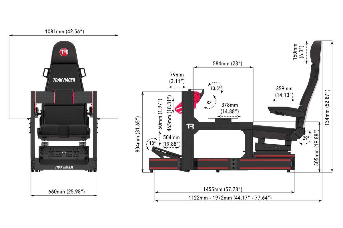TR120S Flight with Flight Seat