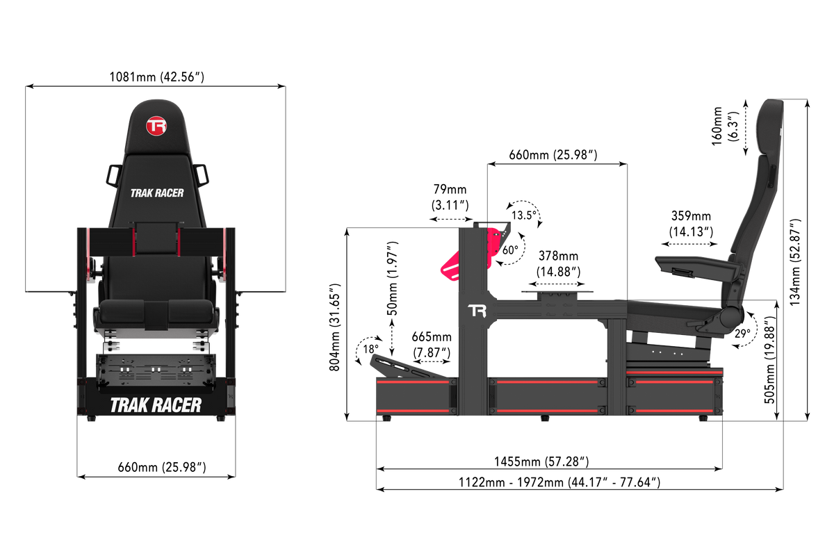 TR160 Flight with Flight Seat