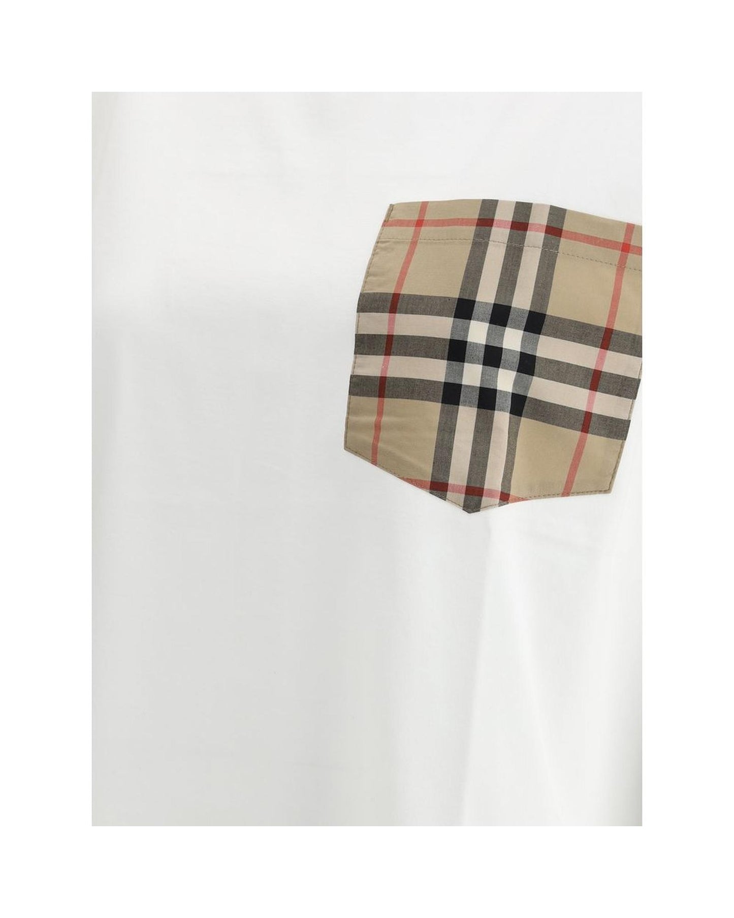 Burberry Women's Archive Check pocket t-shirt - XS