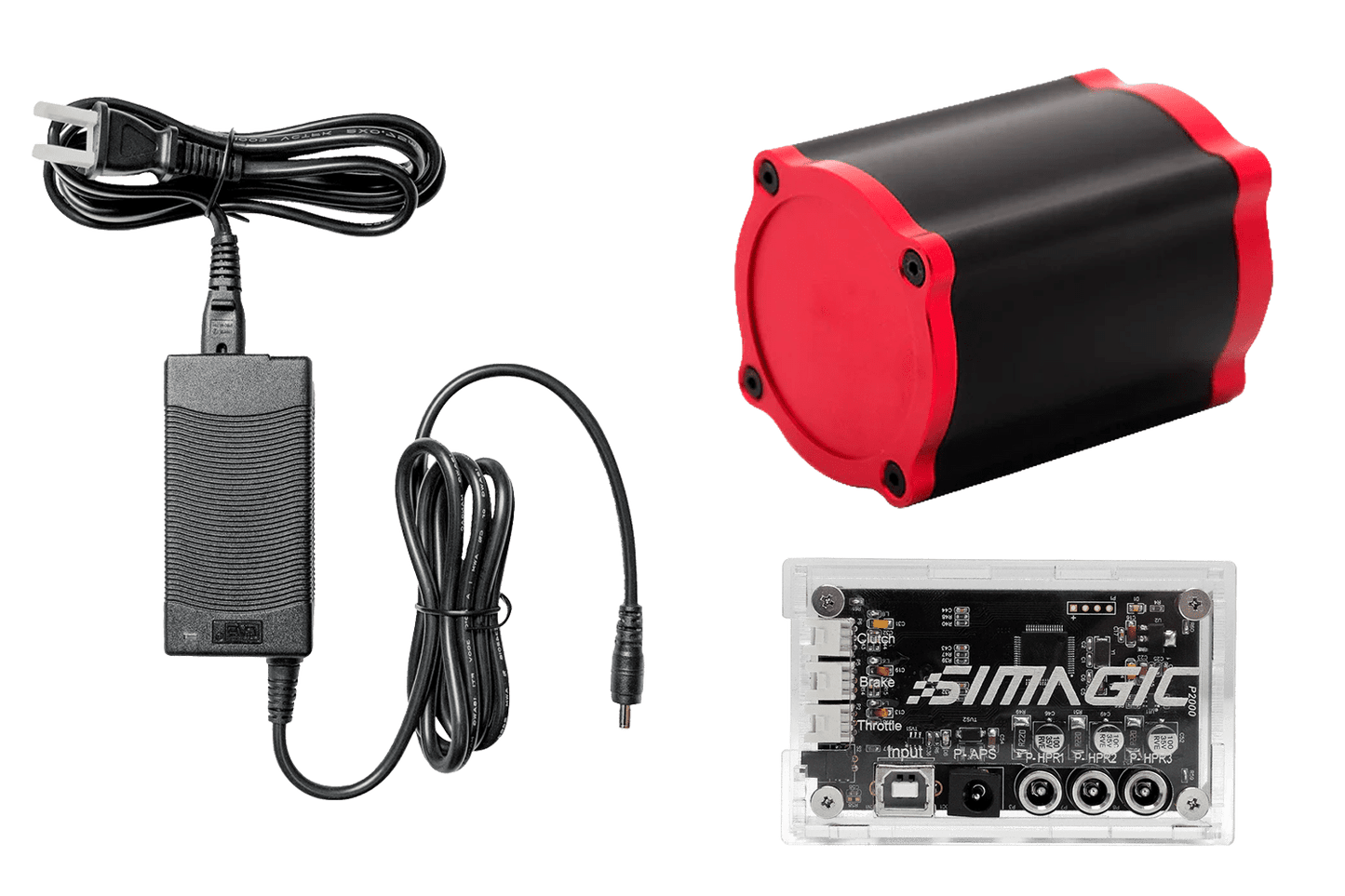 Simagic P-HPR Haptic Pedal Reactor System – Professional Haptic Feedback Upgrade for Sim Racing