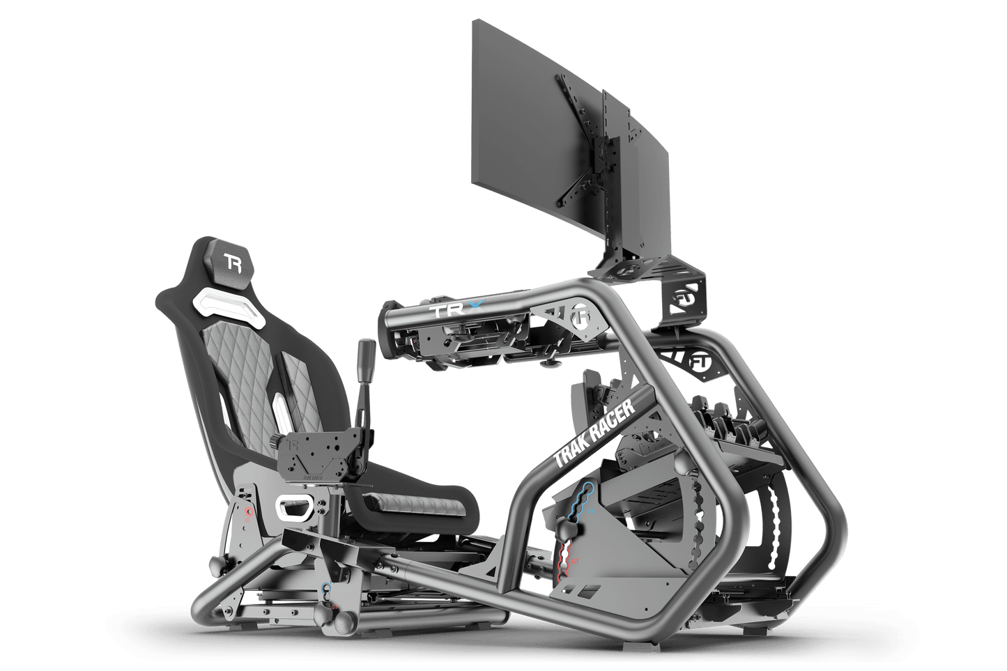 Universal Gear Shifter Mount for Alpine Racing TRX - Black