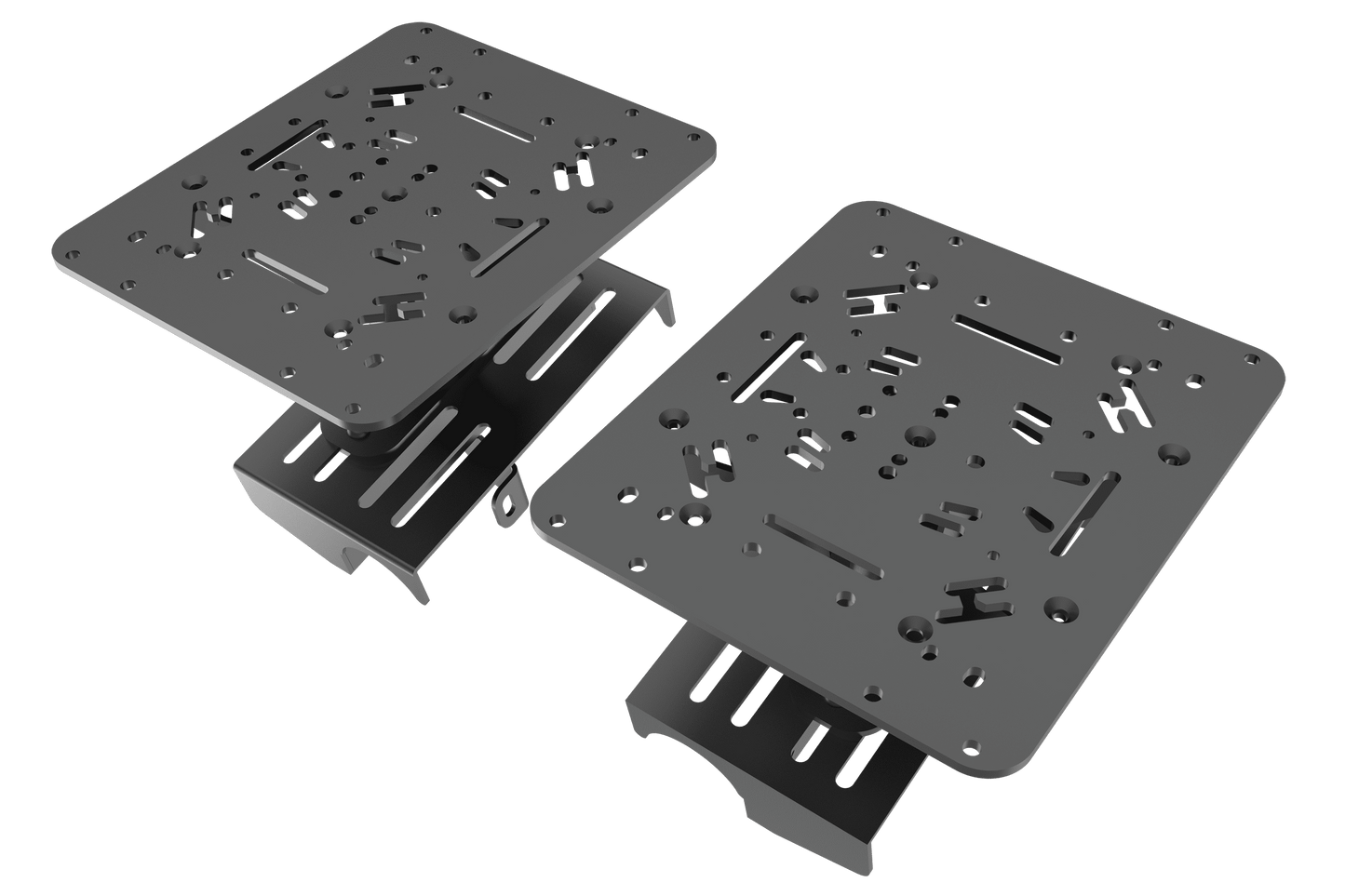 Left/Right HOTAS Flight Sim Mount Set for Trak Racer TRX Simulator