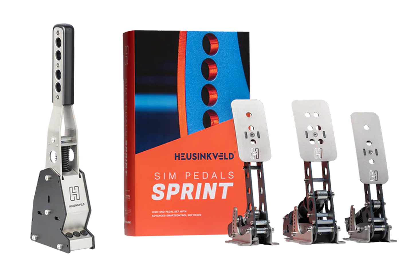 Bundle - Heusinkveld Sprint 3-Pedal Set and Heusinkveld MagShift