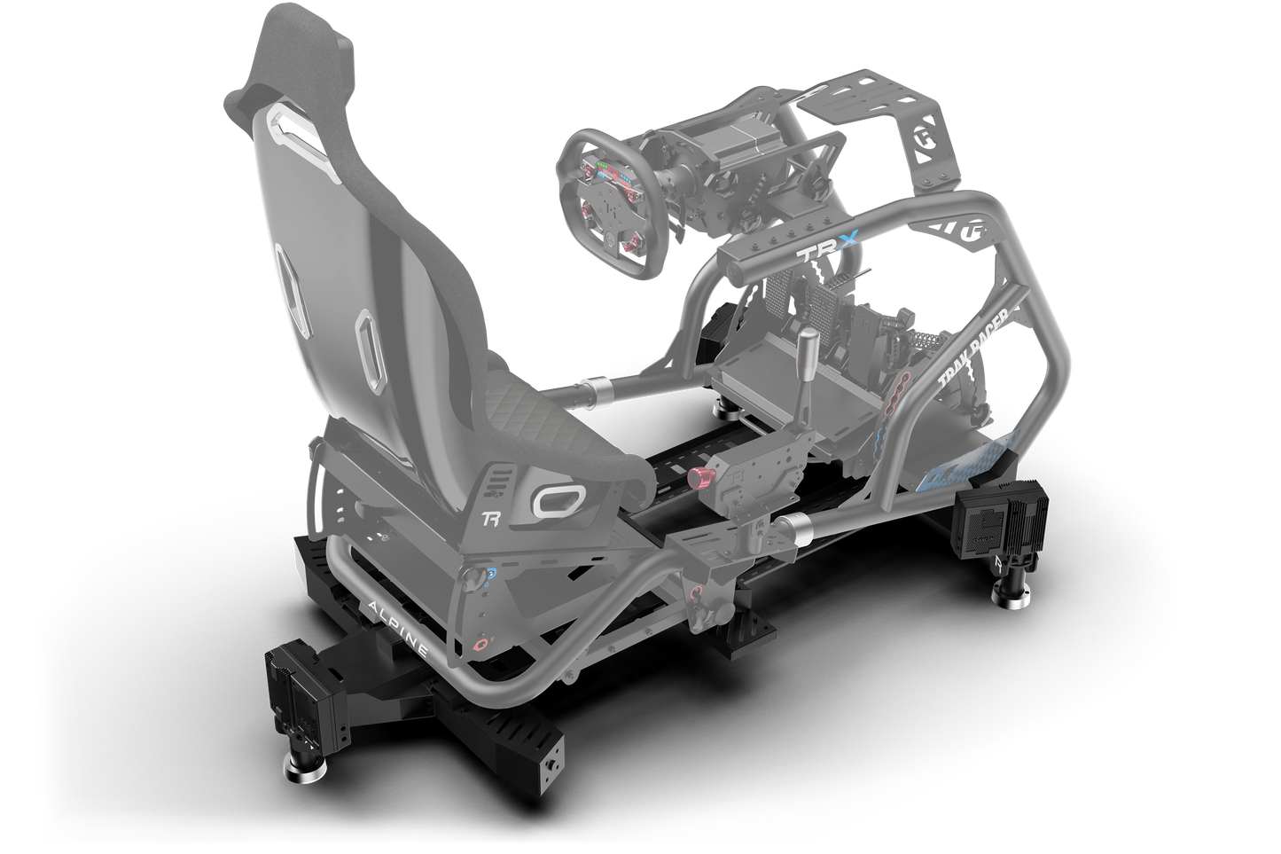 Motion System with 3 motors/actuators and Motion Sim Base
