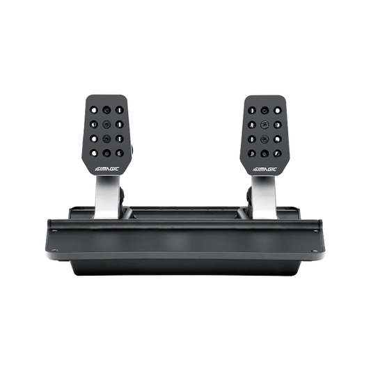 Simagic P500-2 Dual-Sensor 2-Pedal Set – Load Cell & Hall Brake, Fully Adjustable Throttle
