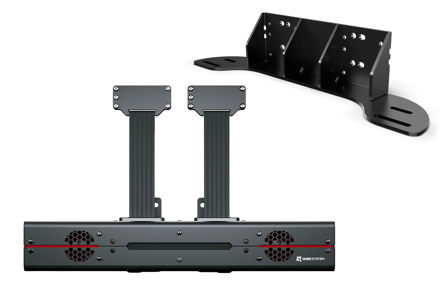 Qubic Seat Belt Tensioner with Universal Bracket - for Trak Racer and Non-Trak Racer Cockpits