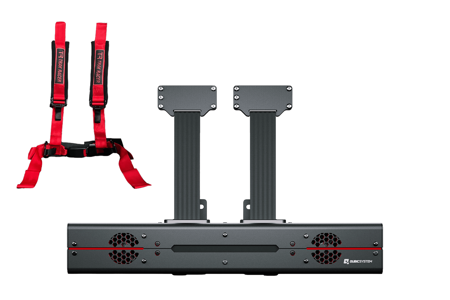 Qubic System QS-BT1 Direct Drive Seat Belt Tensioner with Optional Trak Racer Seat Harness