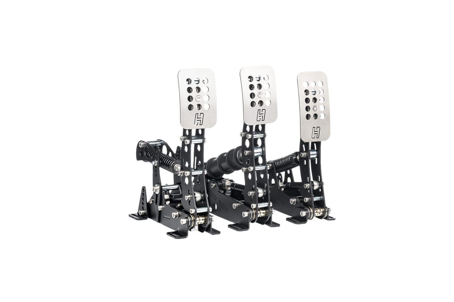 Heusinkveld Sim Pedals Ultimate+ 3-Pedal Set (Black) – Professional Hydraulic Brake, Throttle & Clutch for Elite Sim Racing