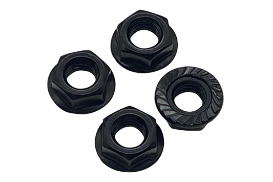 M8 Flange Nuts - Set of 4