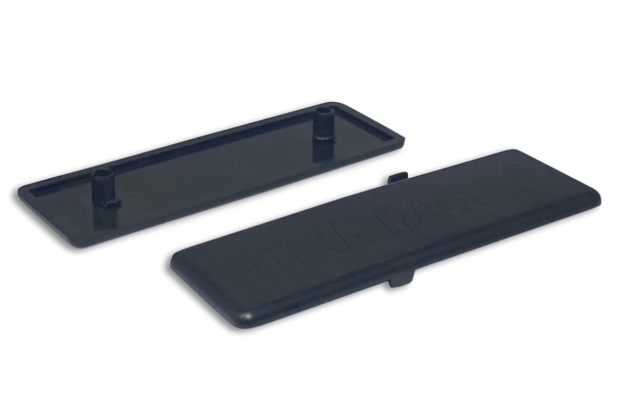 120 X 40mm Plastic Extrusion End Cap - Pack of 2