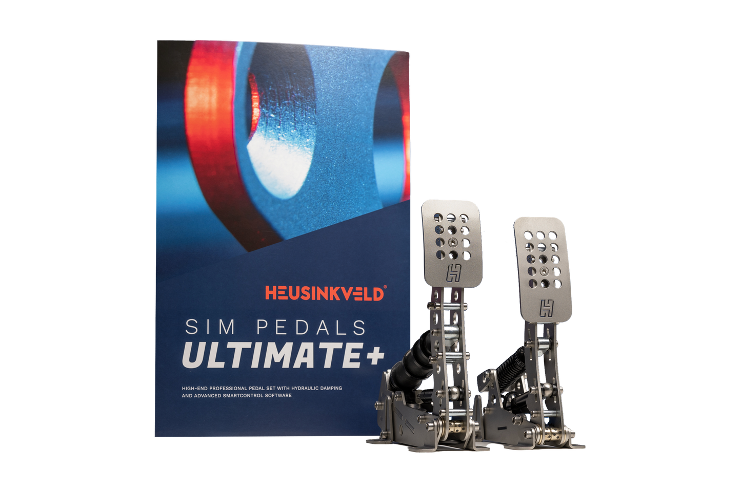 Heusinkveld Sim Pedals Ultimate+ 2-Pedal Set – Professional Hydraulic/Load-Cell Brake & Adjustable Throttle for Elite Sim Racing