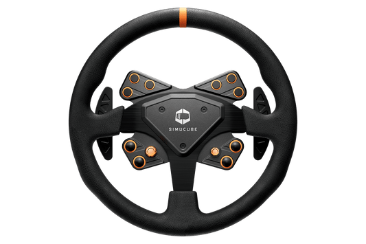 Simucube Tahko Round Black Edition Sim Racing Steering Wheel