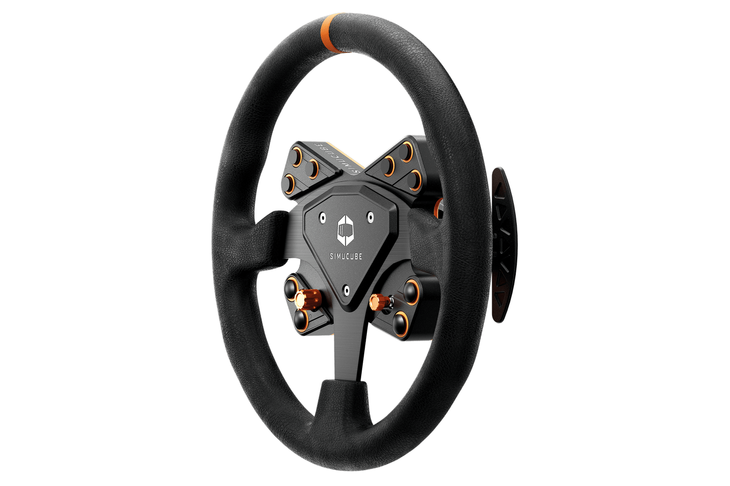 Simucube Tahko Round Black Edition Sim Racing Steering Wheel