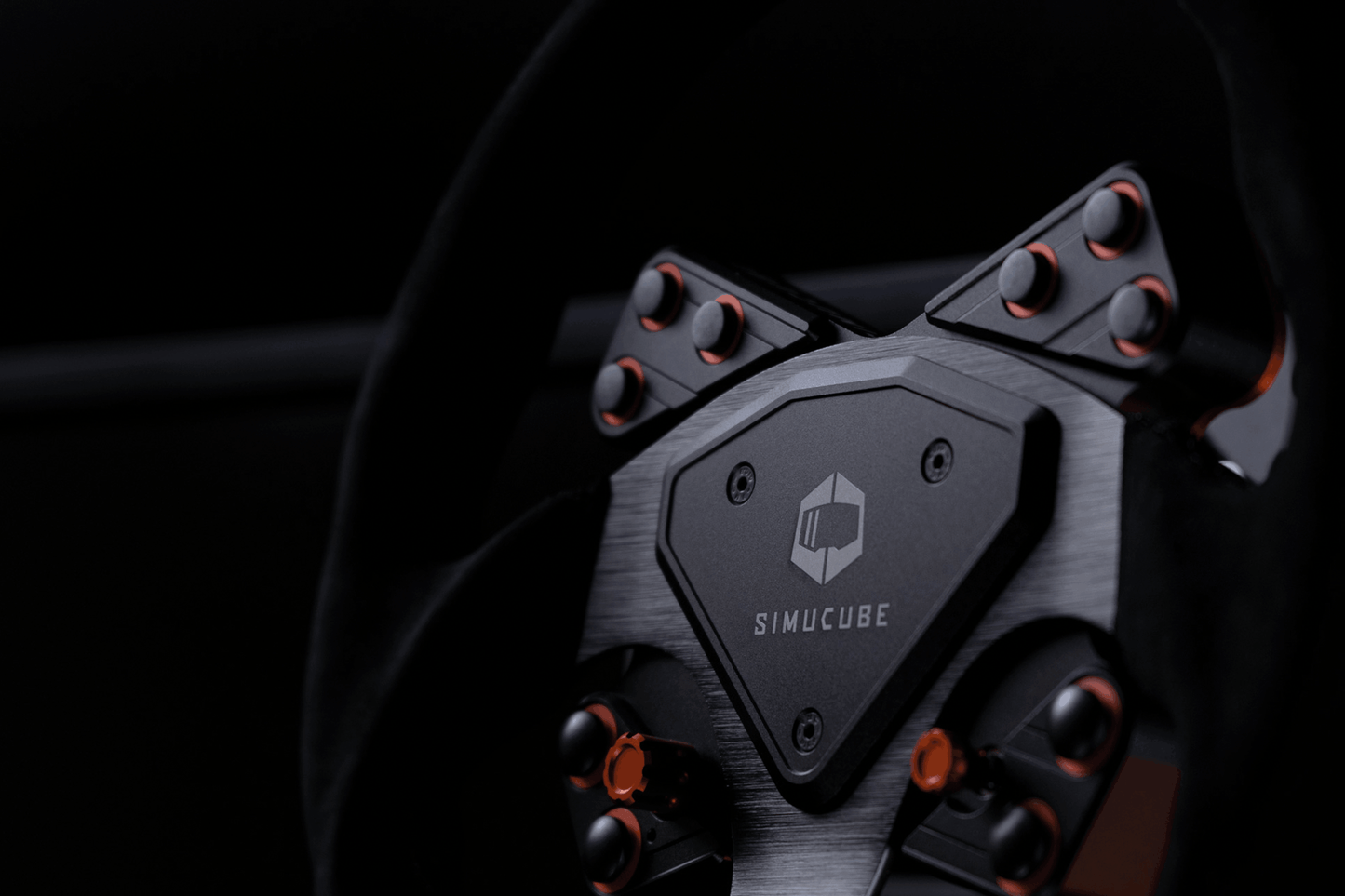Simucube Tahko Round Black Edition Sim Racing Steering Wheel