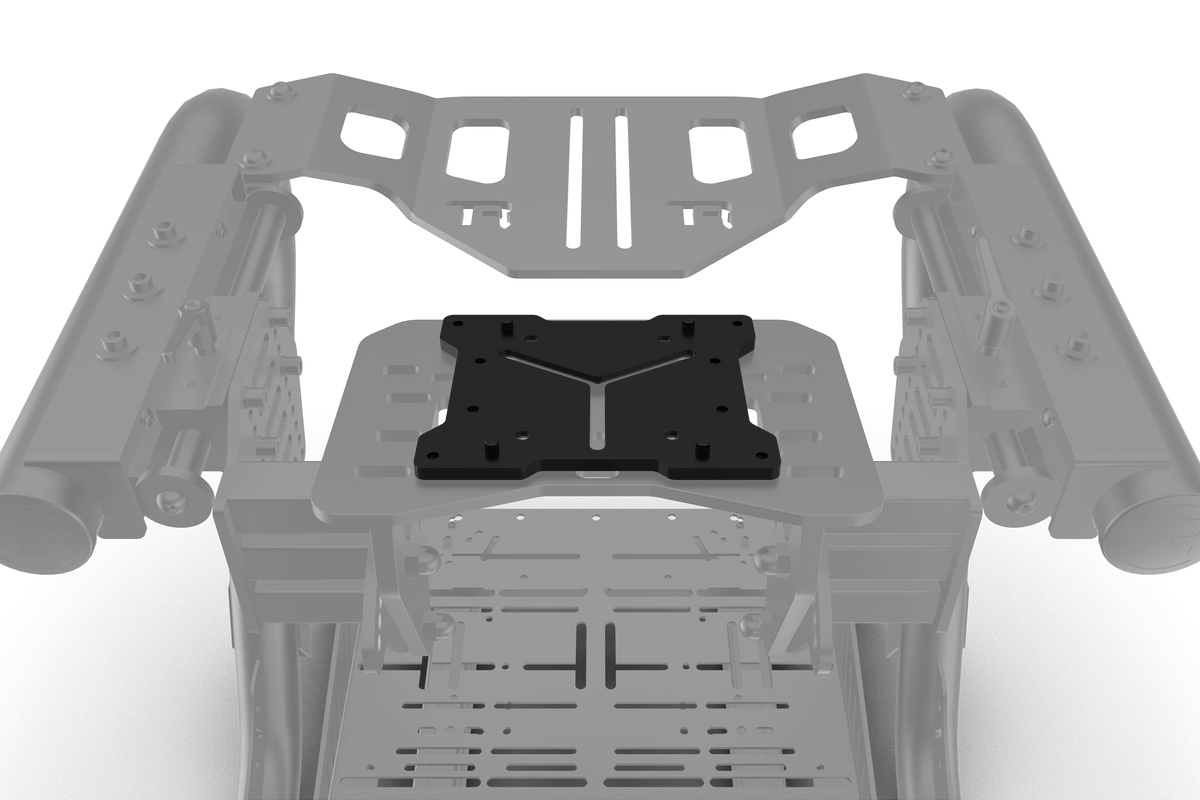 TR-One Wheel Mount Plate Adapter for Asetek Wheelbases