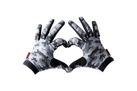 ﻿Trak Racer Multi-Use Sim Racing Gloves - Grey Camo