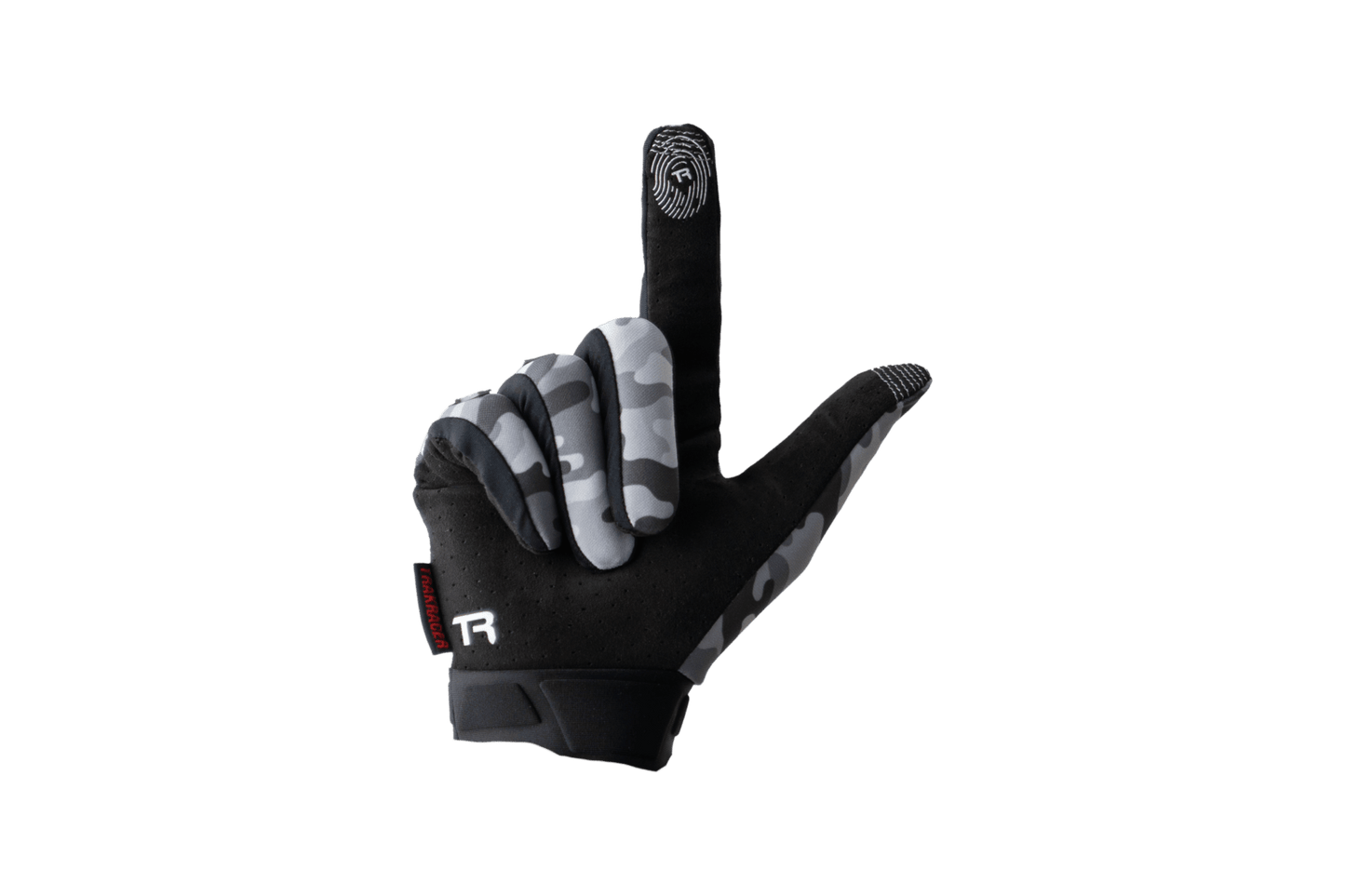 ﻿Trak Racer Multi-Use Sim Racing Gloves - Grey Camo
