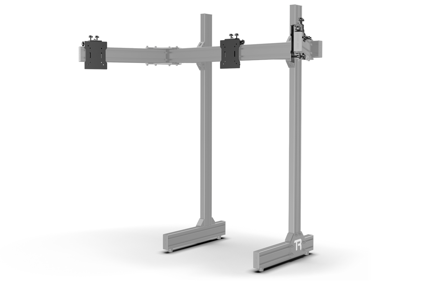 Variable Adjustment VESA Adapter Kit — Tool-Free Monitor Alignment for Triple Monitor Stands
