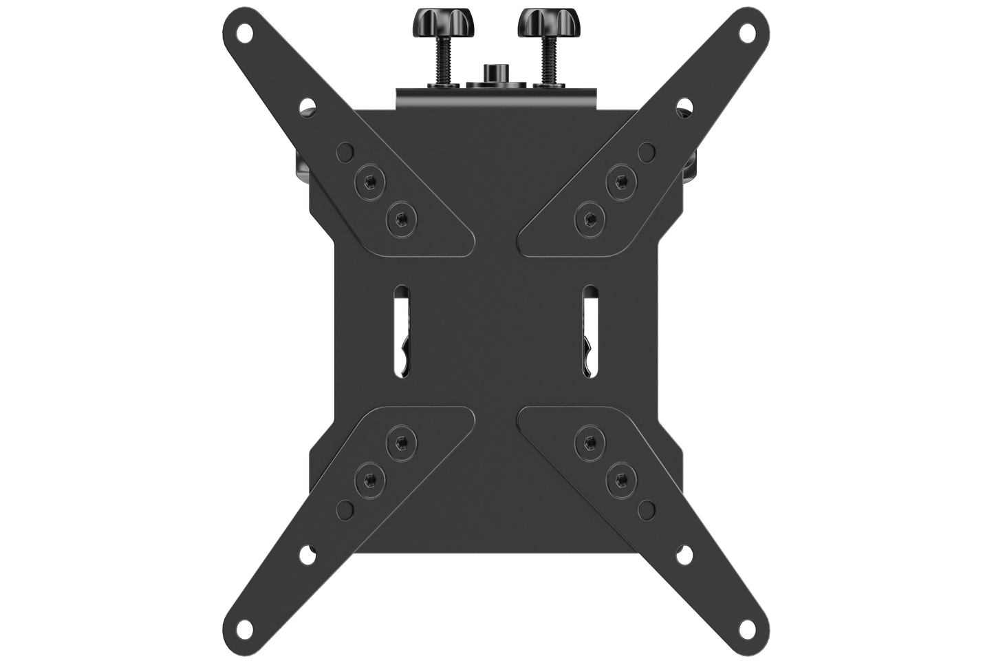Variable Adjustment VESA Adapter Kit — Tool-Free Monitor Alignment for Triple Monitor Stands