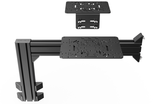 Flight Sim Control Mounts with 1 Side Support for all Aluminum Cockpits
