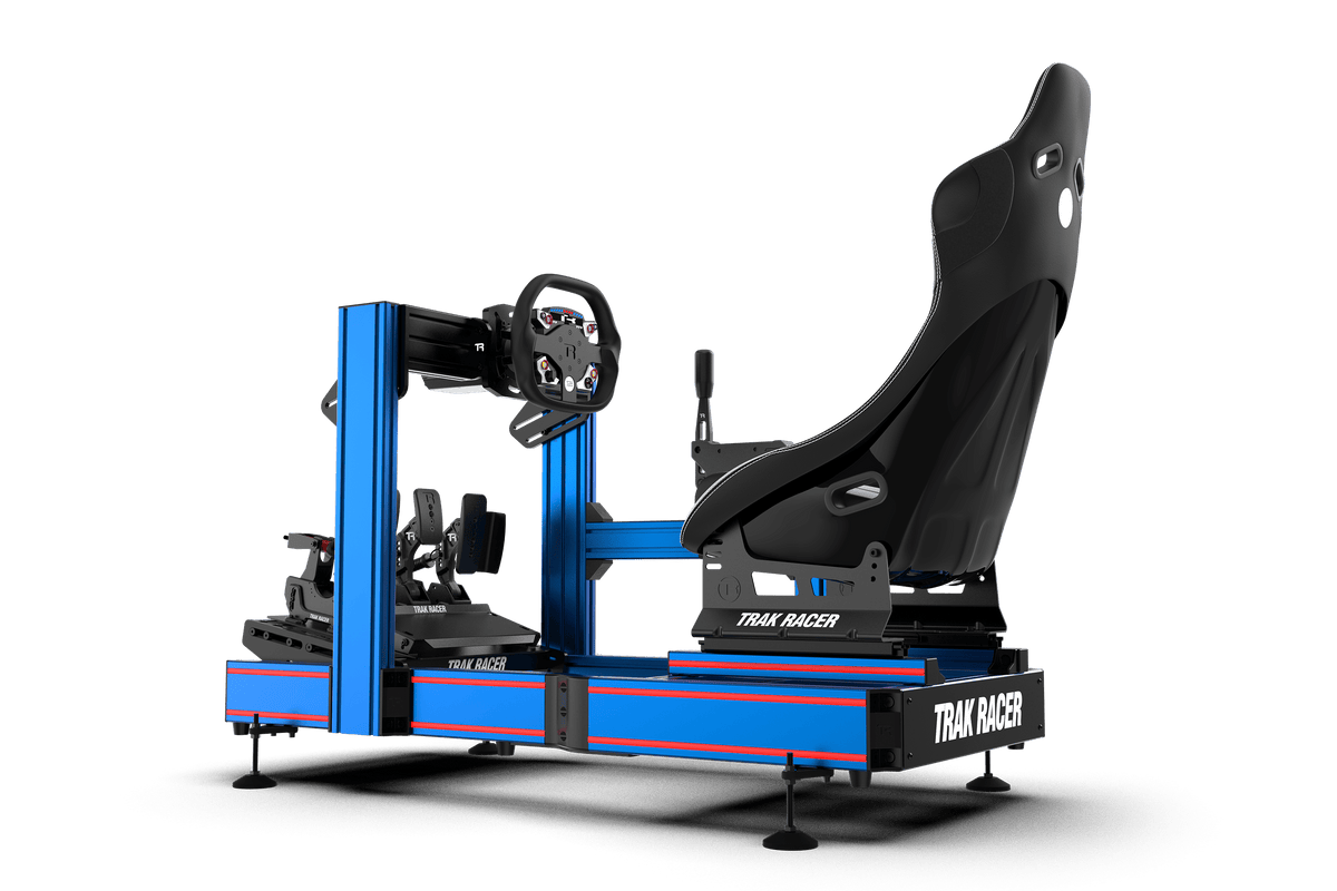 Adjustable Levelling Legs with Rubber Feet & Mounting Plates (Set of 4) for Sim Rig Chassis