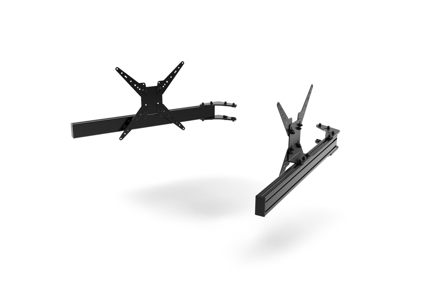 580mm/22.8" Add-On Triple Monitor Arms with VESA Mounts — Fits Monitors up to 45"