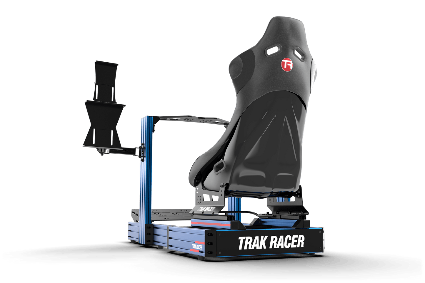 Tablet & Button Box Holder V2 — Universal Swivel Mount for Sim Racing & Flight Sim Rigs