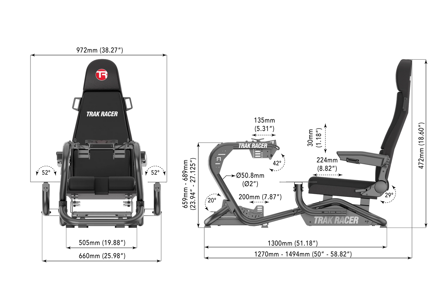 TR8 Pro Flight with Flight Seat
