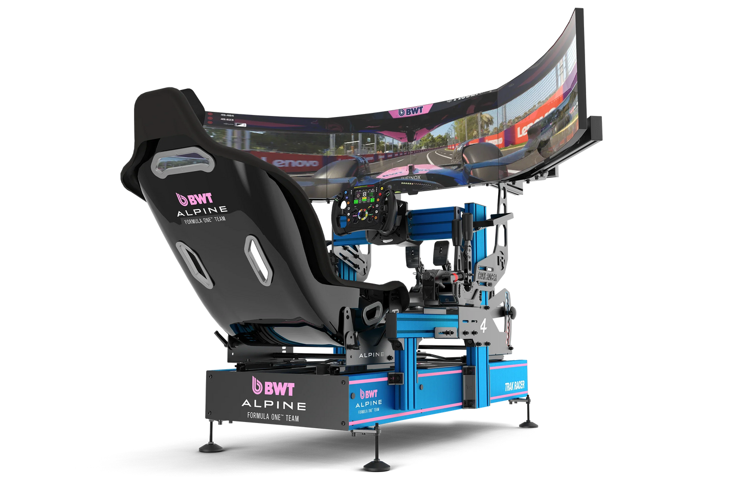 BWT Alpine Formula One™ Team TRA Hybrid Racing Simulator