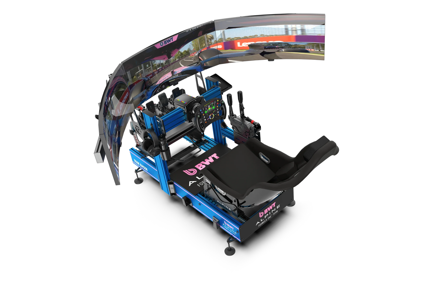 BWT Alpine Formula One™ Team TRA Hybrid Racing Simulator