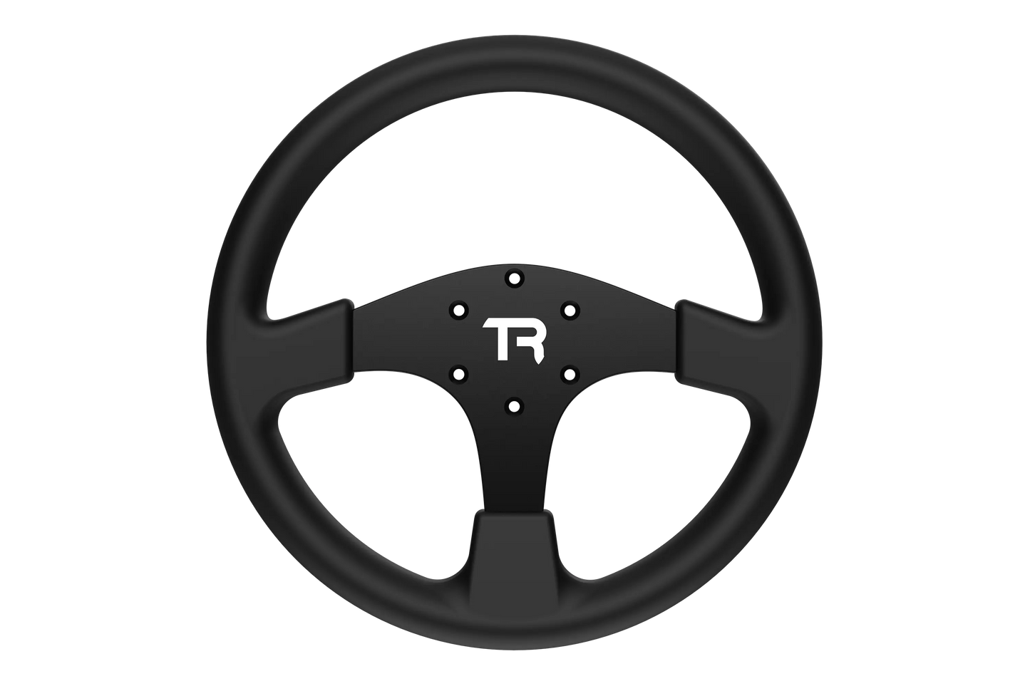 330mm/13" Round Sim Racing Wheel – Aluminium with Durable Silicon Hand Grips