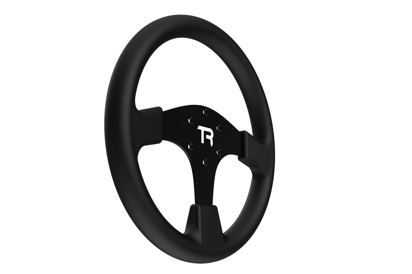330mm/13" Round Sim Racing Wheel – Aluminium with Durable Silicon Hand Grips