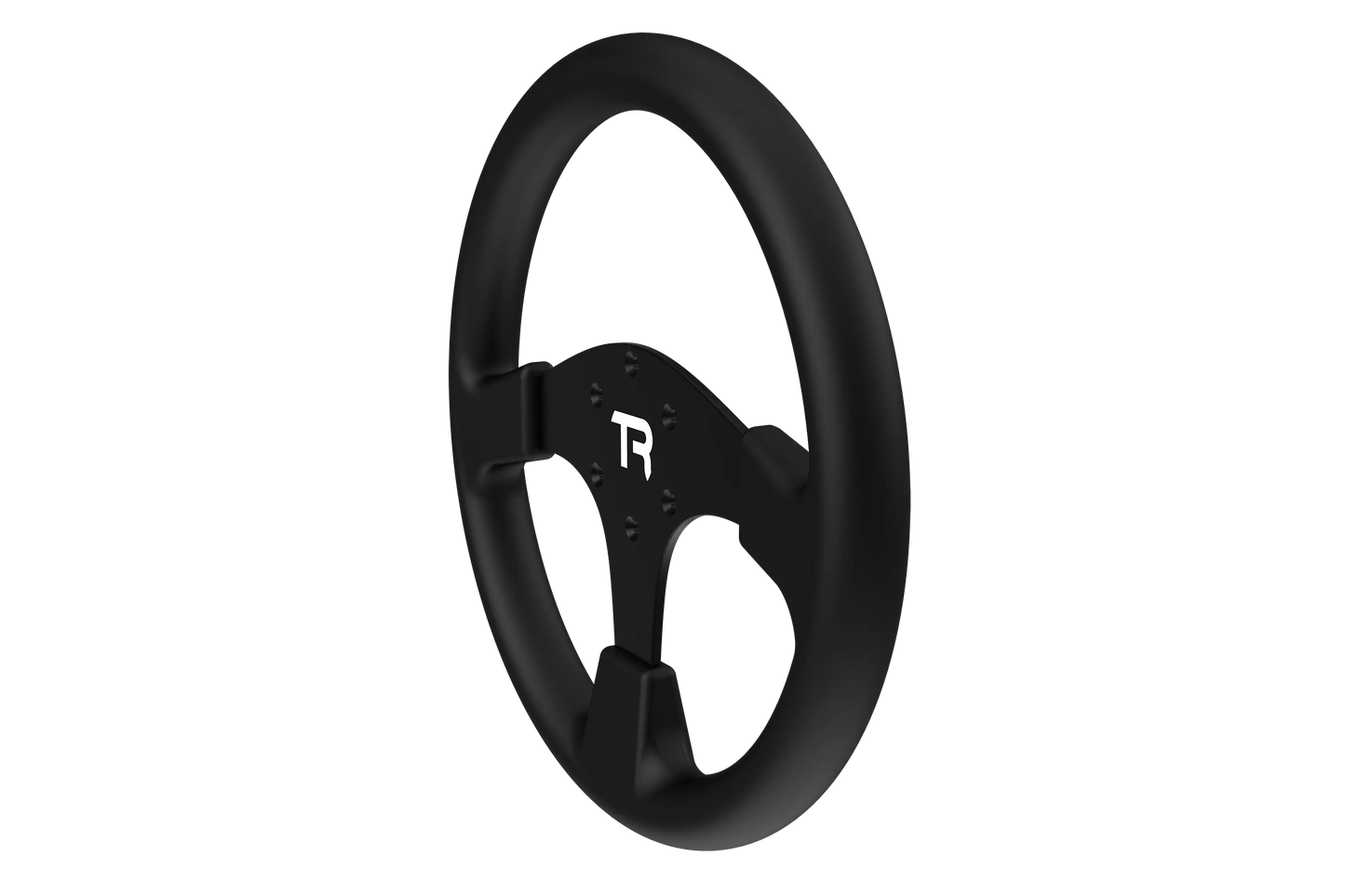 330mm/13" Round Sim Racing Wheel – Aluminium with Durable Silicon Hand Grips