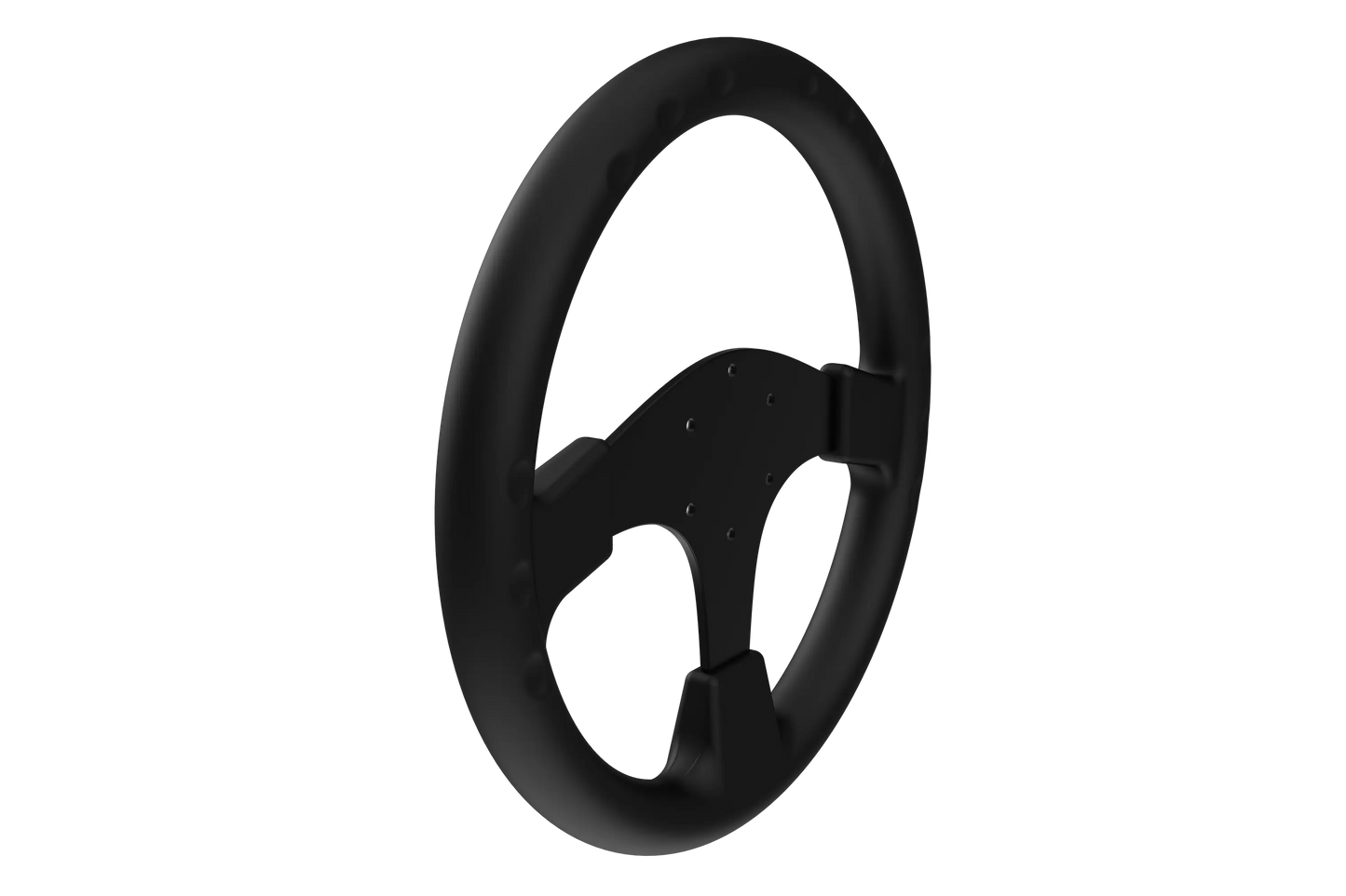 330mm/13" Round Sim Racing Wheel – Aluminium with Durable Silicon Hand Grips