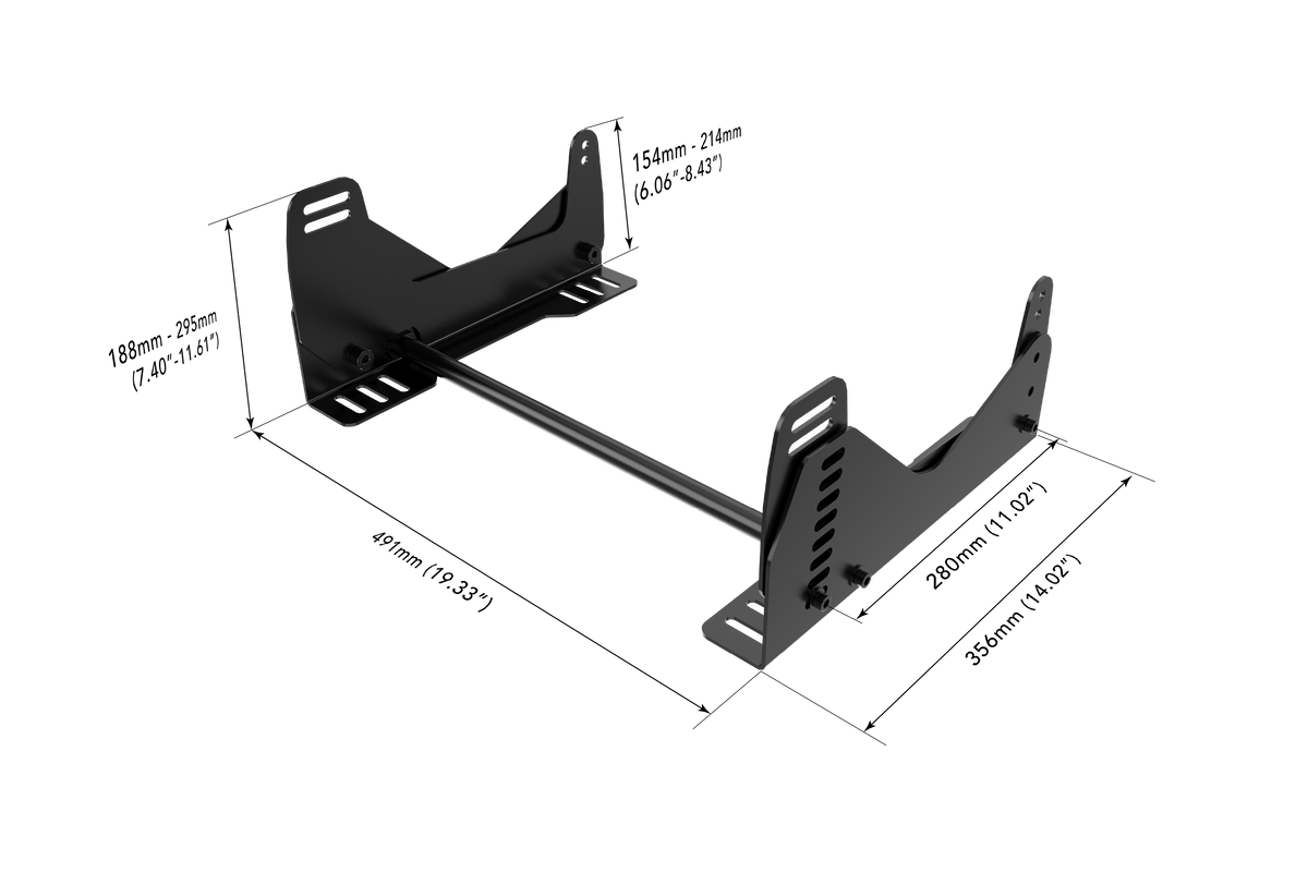 Adjustable Seat Brackets for Bucket Seats