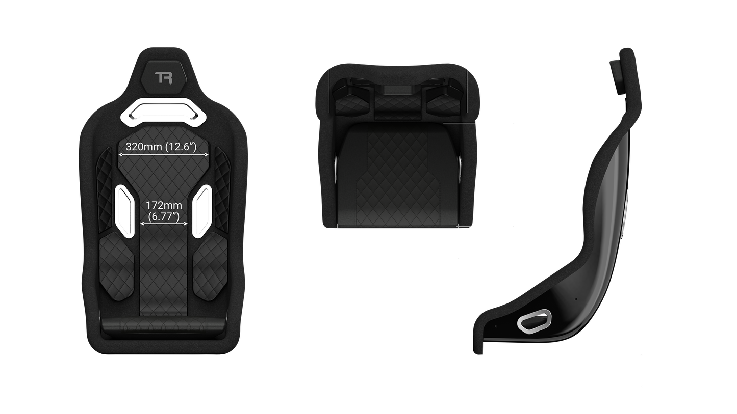 Formula/GT Hybrid Sim Racing Seat — BWT Alpine Formula One™ Team Edition