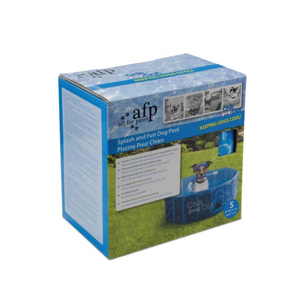 S Dog - Chill Out Plastic Pet Puppy Splash Fun All For Paws