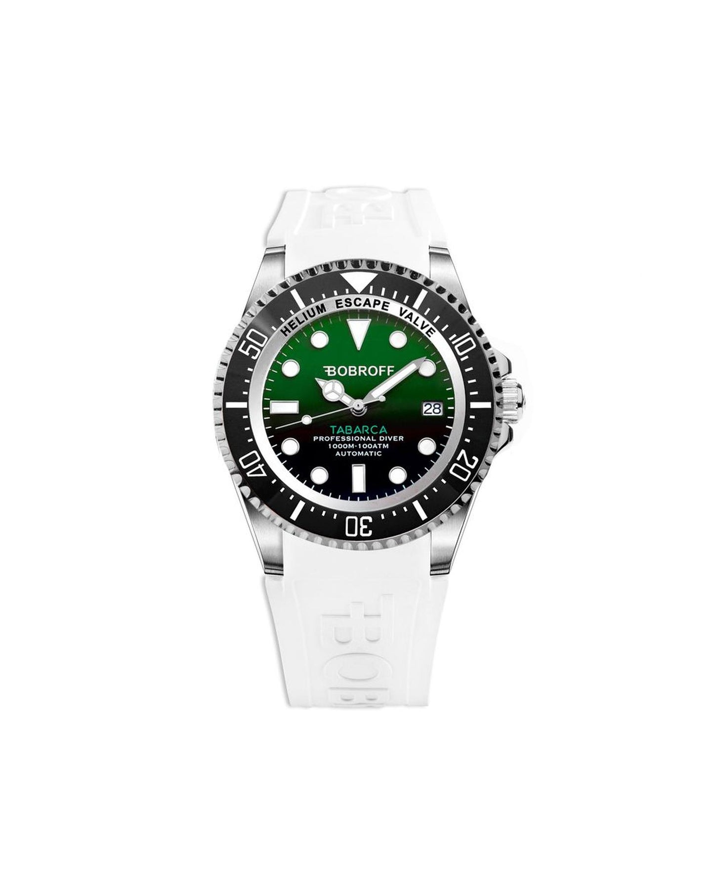Bobroff Men's White Rubber Watch - One Size