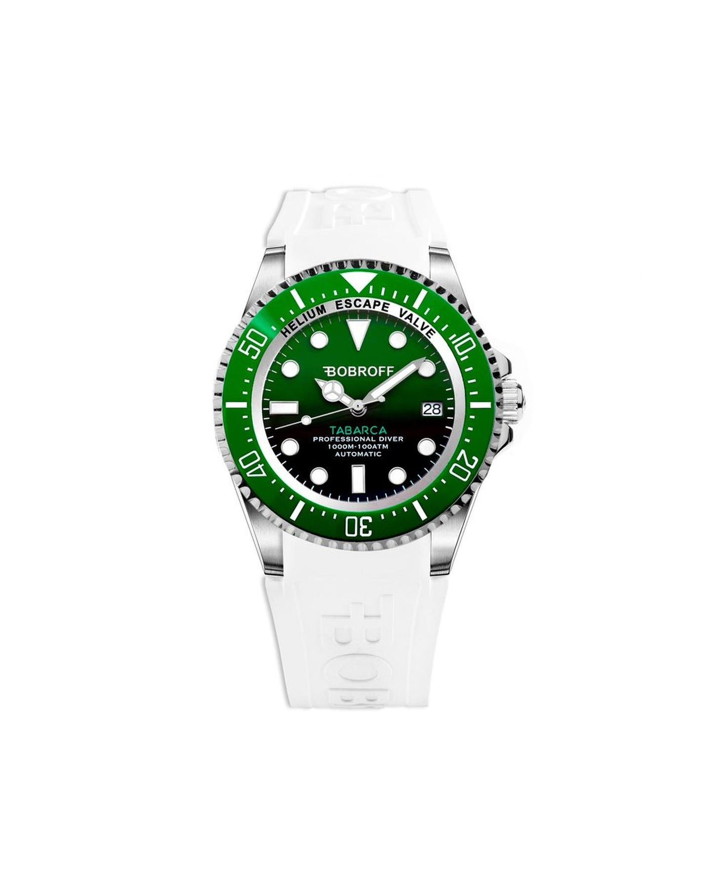 Bobroff Men's White Rubber Watch - One Size