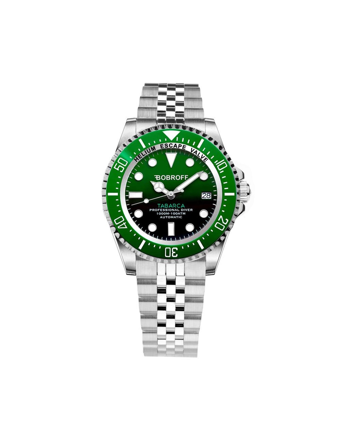 Bobroff Men's Silver Stainless Steel Watch - One Size