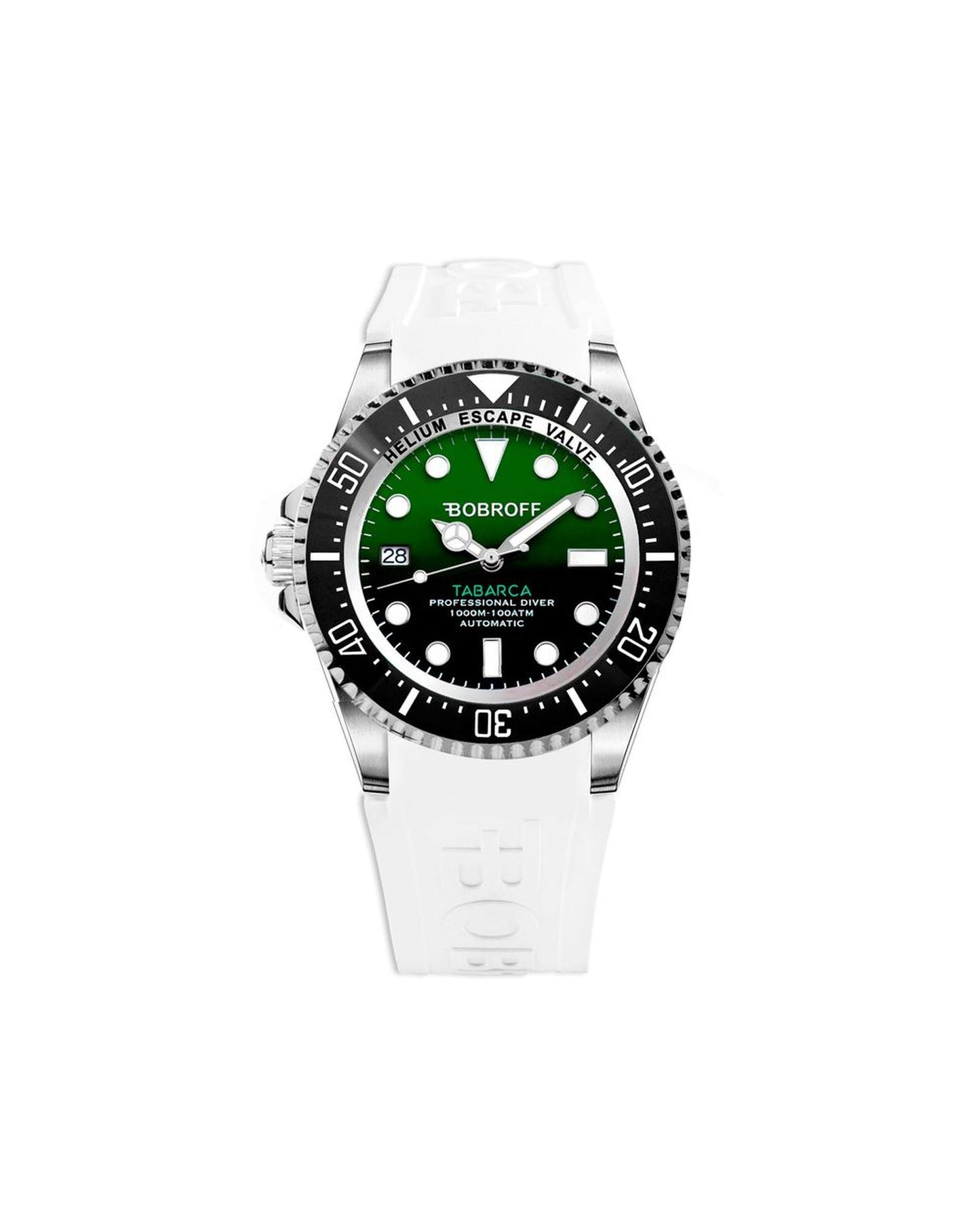 Bobroff Men's White Silicone Watch - One Size
