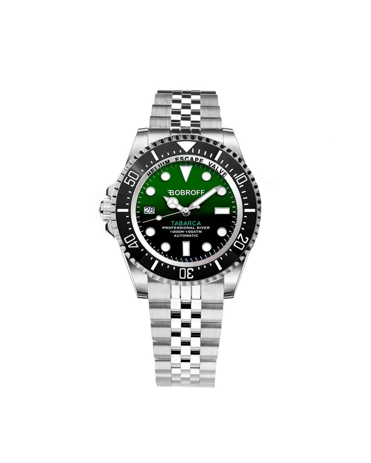 Bobroff Men's Silver Stainless Steel Watch - One Size