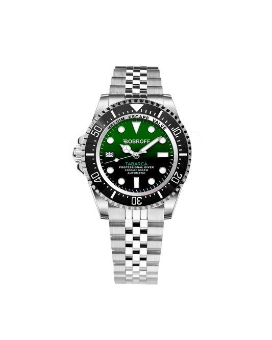 Bobroff Men's Silver Stainless Steel Watch - One Size