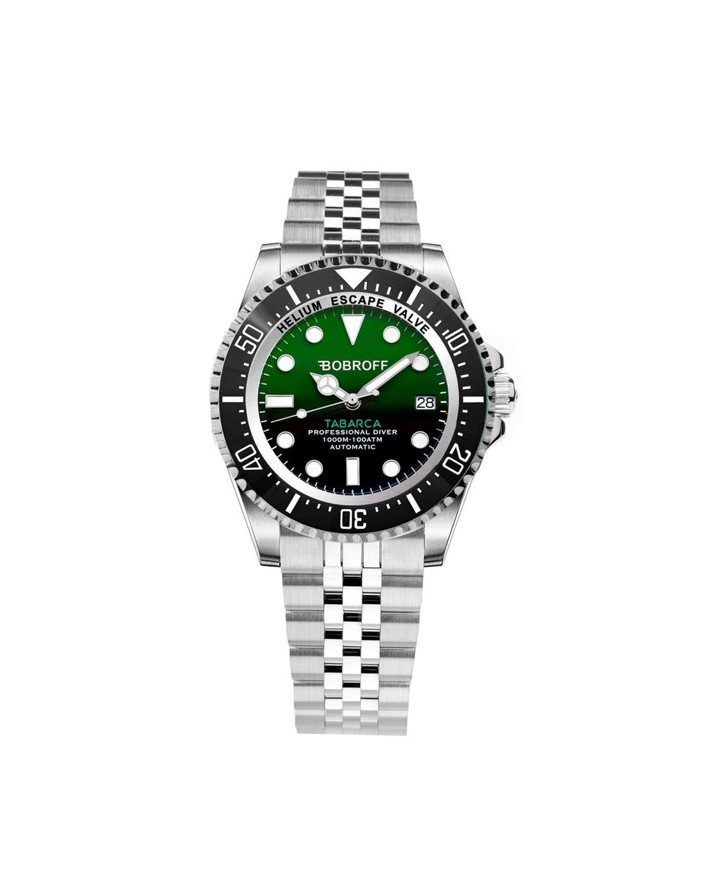 Bobroff Men's Silver Stainless Steel Watch - One Size