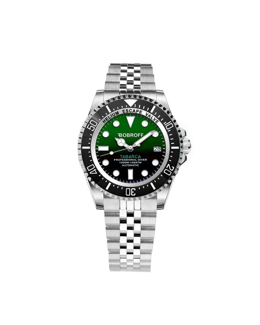 Bobroff Men's Silver Stainless Steel Watch - One Size