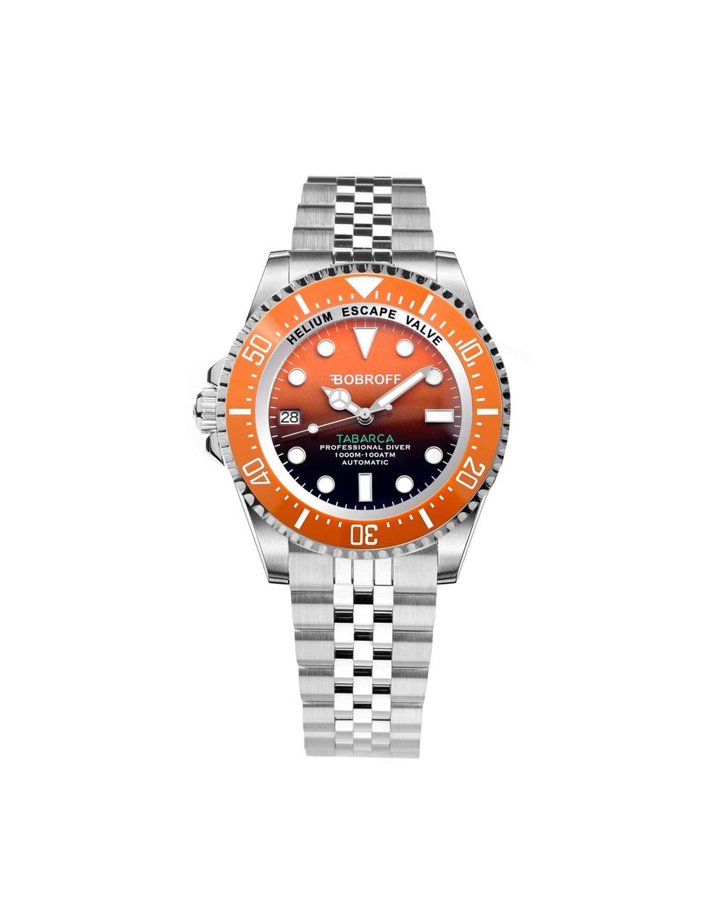 Bobroff Men's Silver Stainless Steel Watch - One Size