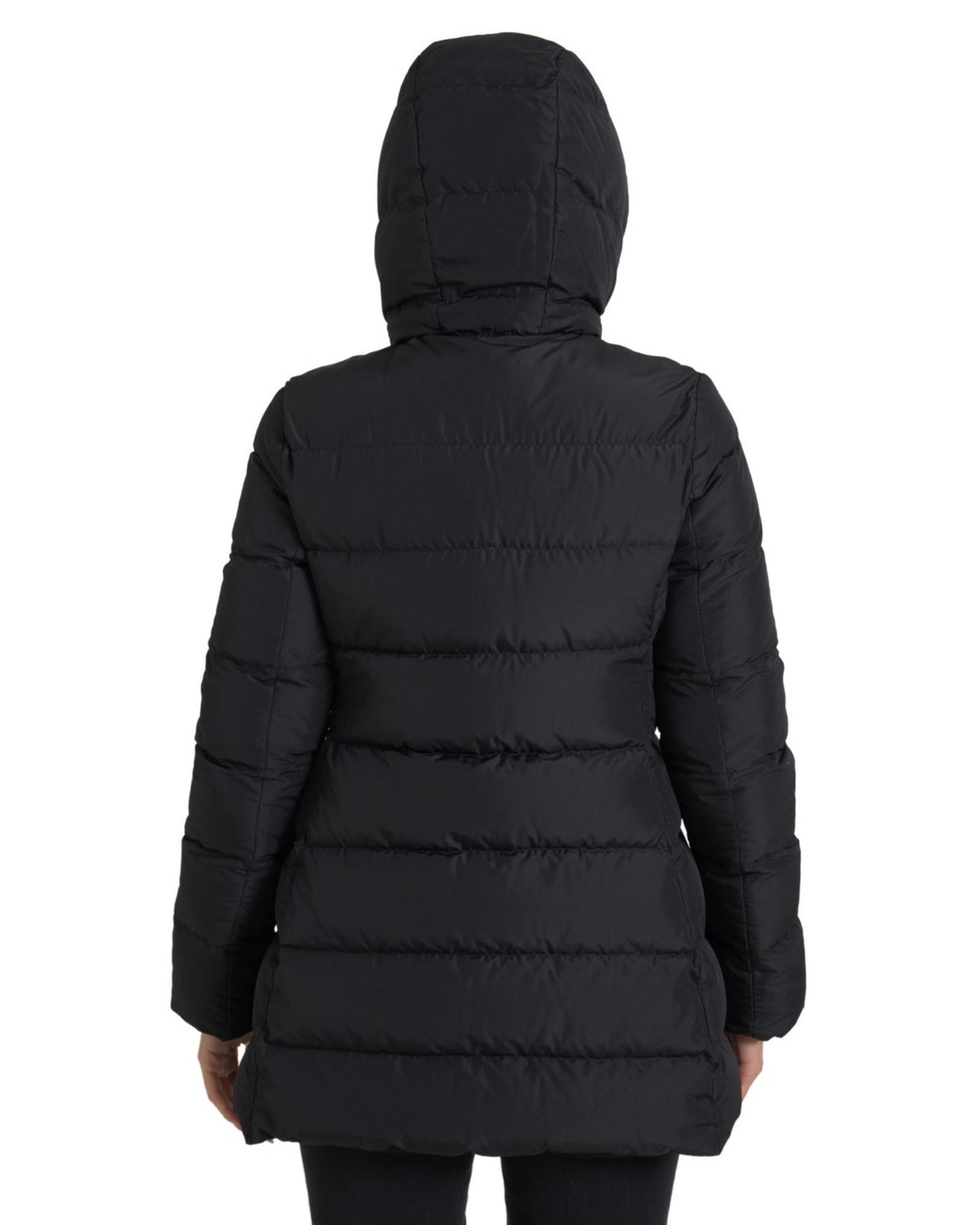 Dolce & Gabbana Women's Elegant Full Zip Black Hooded Jacket - 36 IT