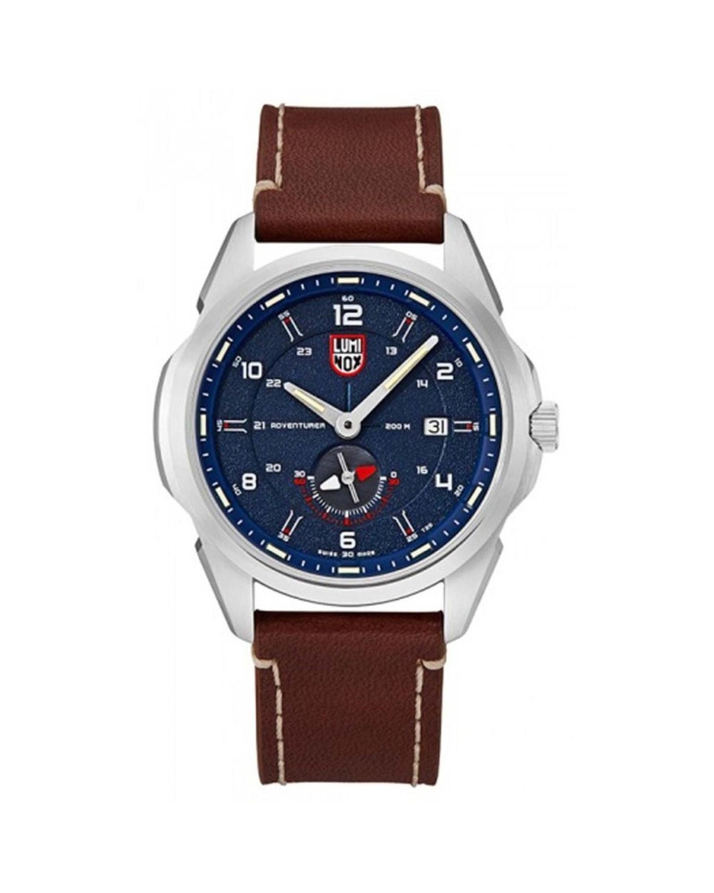Luminox Men's Brown Leather Watch - One Size